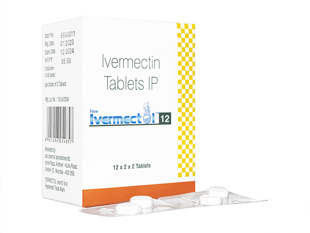 イベルメクトール Ivermectol 12 mg 48錠 イベルメクチン