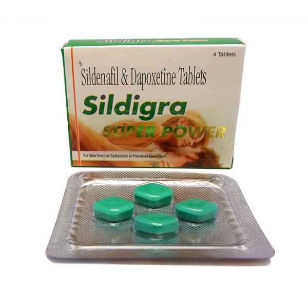 シルディグラスーパーパワー(SILDIGRA SUPER POWER)  28錠 早漏治療成分ダポキセチンを配合